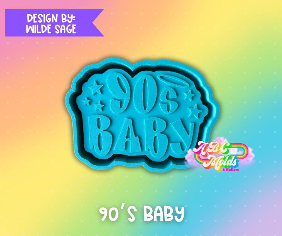 90s Baby Silicone Mold