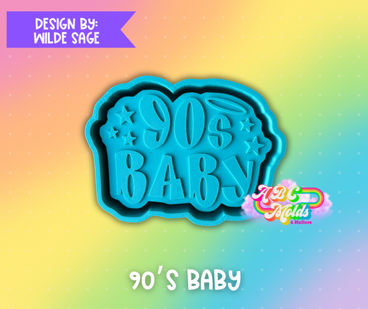 90s Baby Silicone Mold