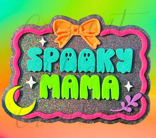 Spooky Mama - Silicone Freshie Mold