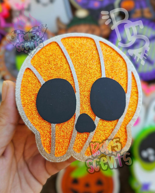 Concha Skull Silicone Freshie Mold