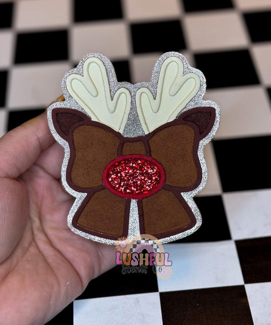 Reindeer Bow Silicone Mold