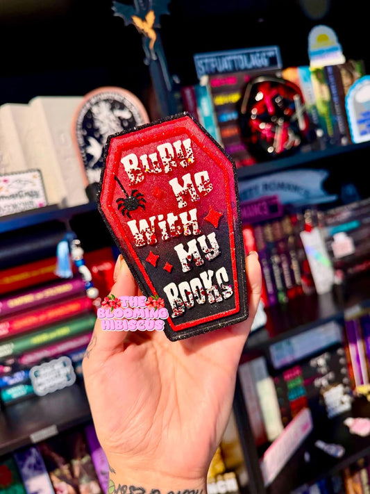 Bury me with my books - Silicone Freshie Mold