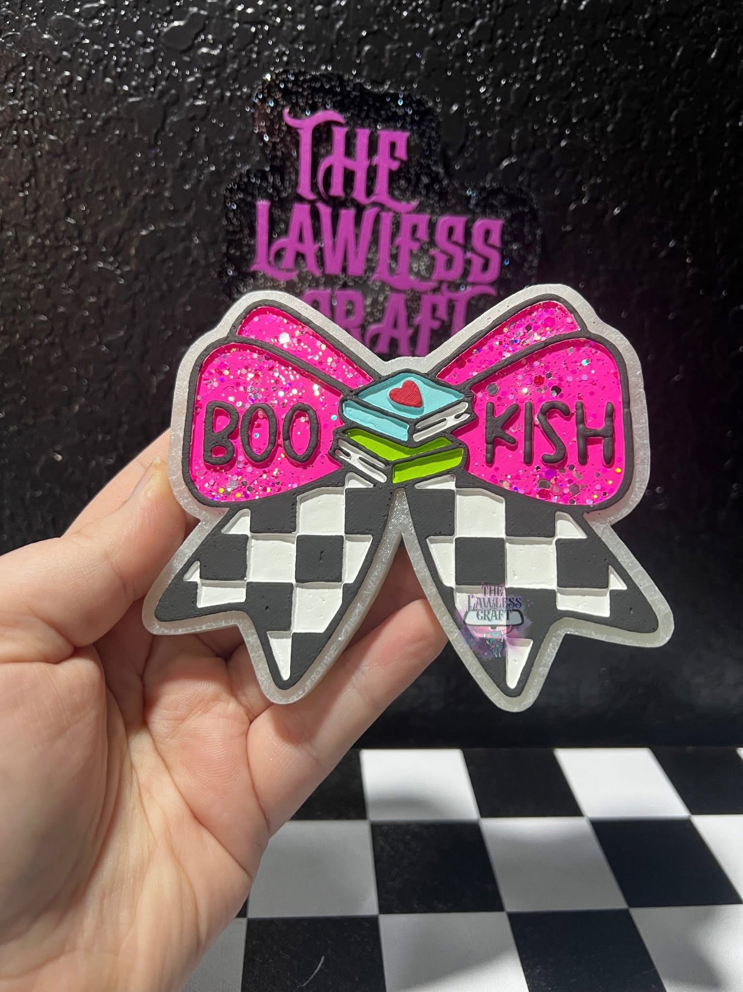 Bookish Bow Silicone Mold