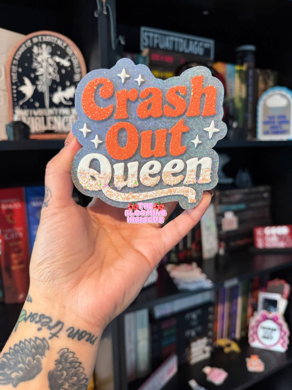 Crash out queen Silicone Freshie Mold