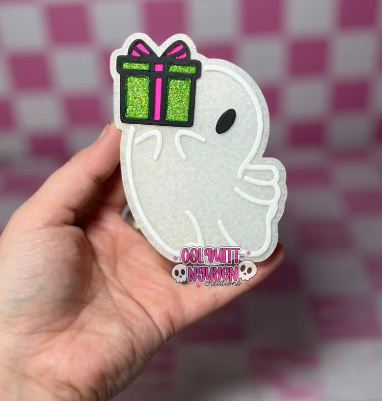 Present Ghost - Silicone Freshie Mold