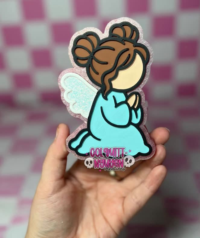 Praying Angel - Silicone Freshie Mold