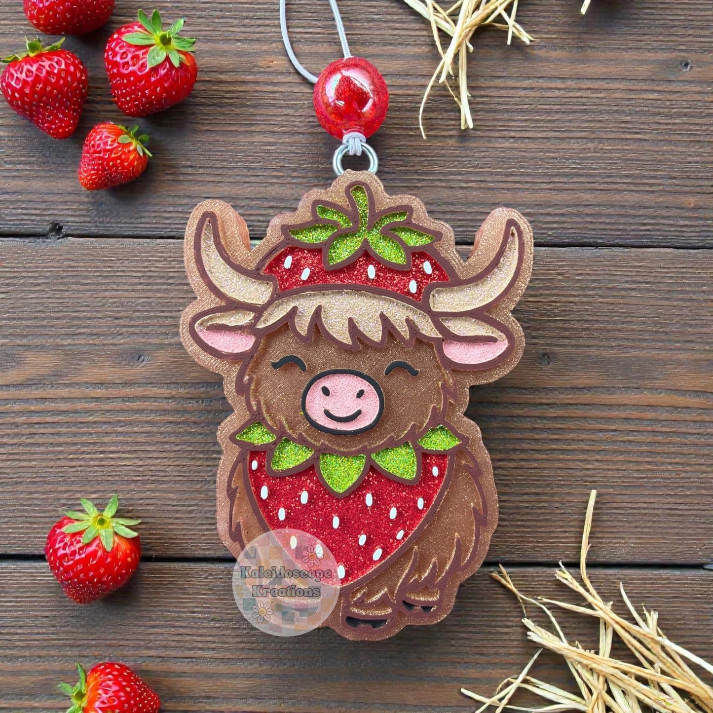 Strawberry Cow Silicone Mold