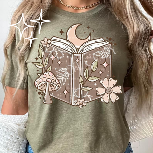 COTTAGECORE BOOK TEE