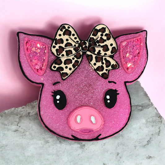 Bow Pig Silicone Mold