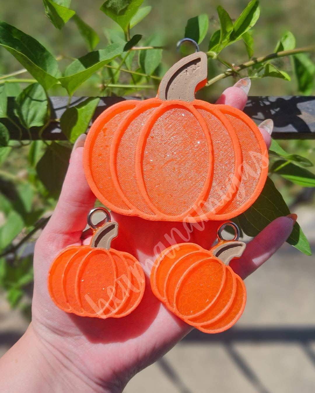 Pumpkin silicone mold