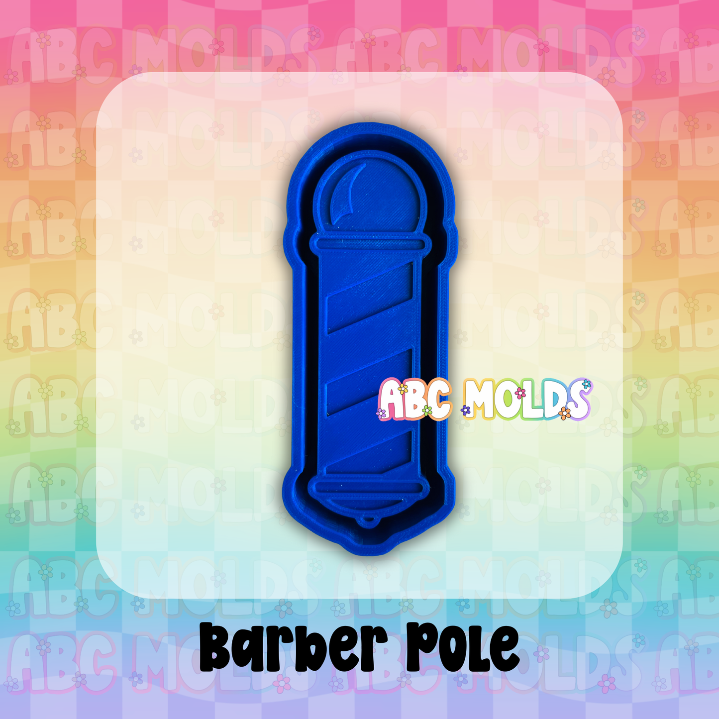 Barber Pole Silicone Mold