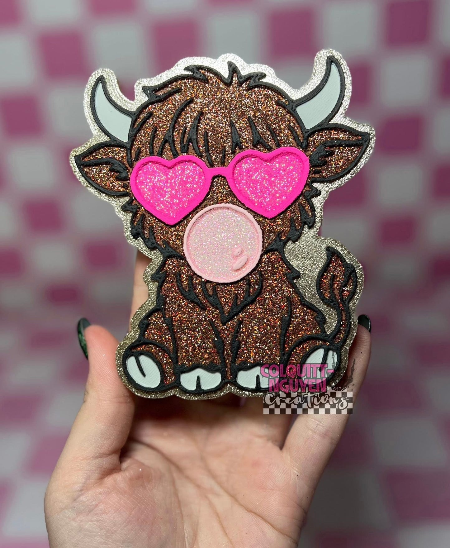 Bubble Cow Silicone Mold