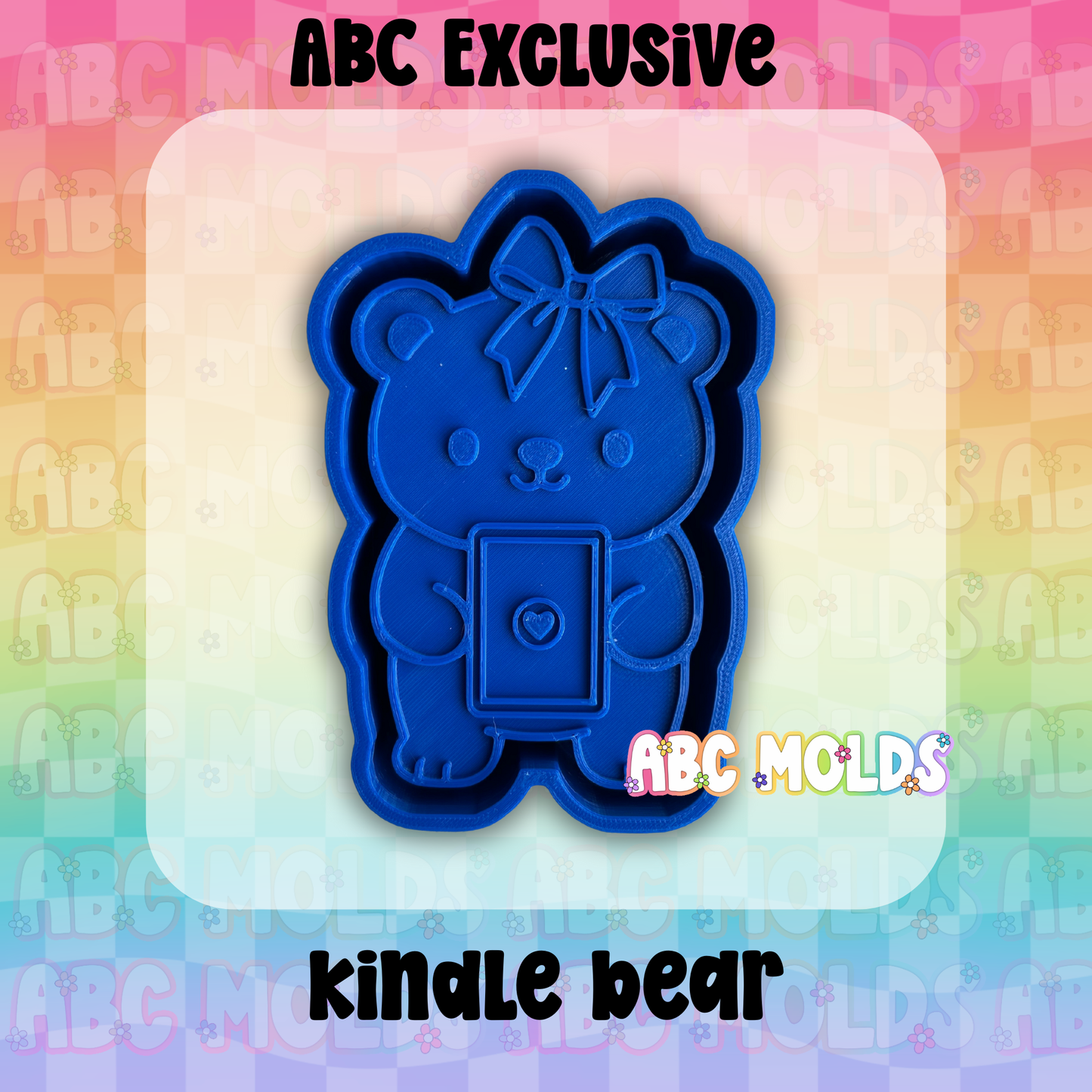 Kindle Bear Silicone Mold