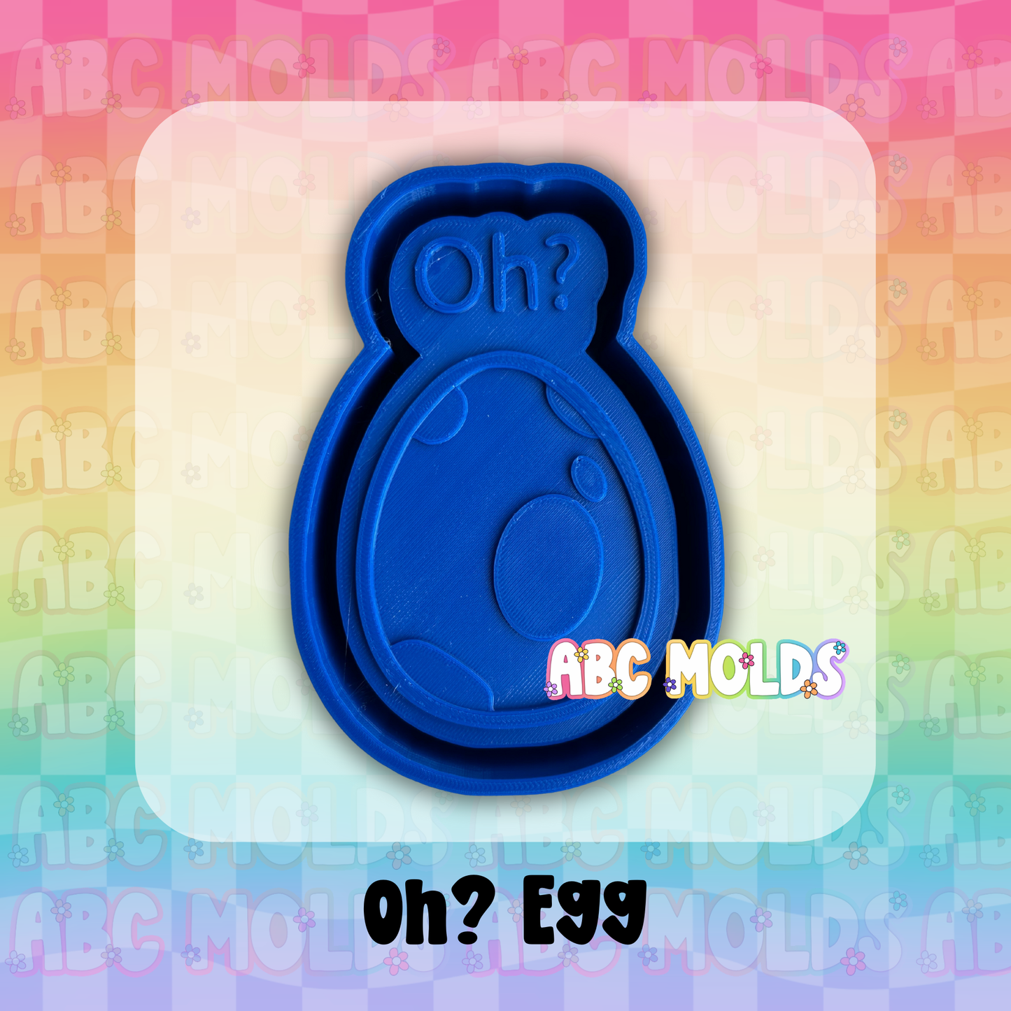 Oh? Egg PoGo Silicone Mold