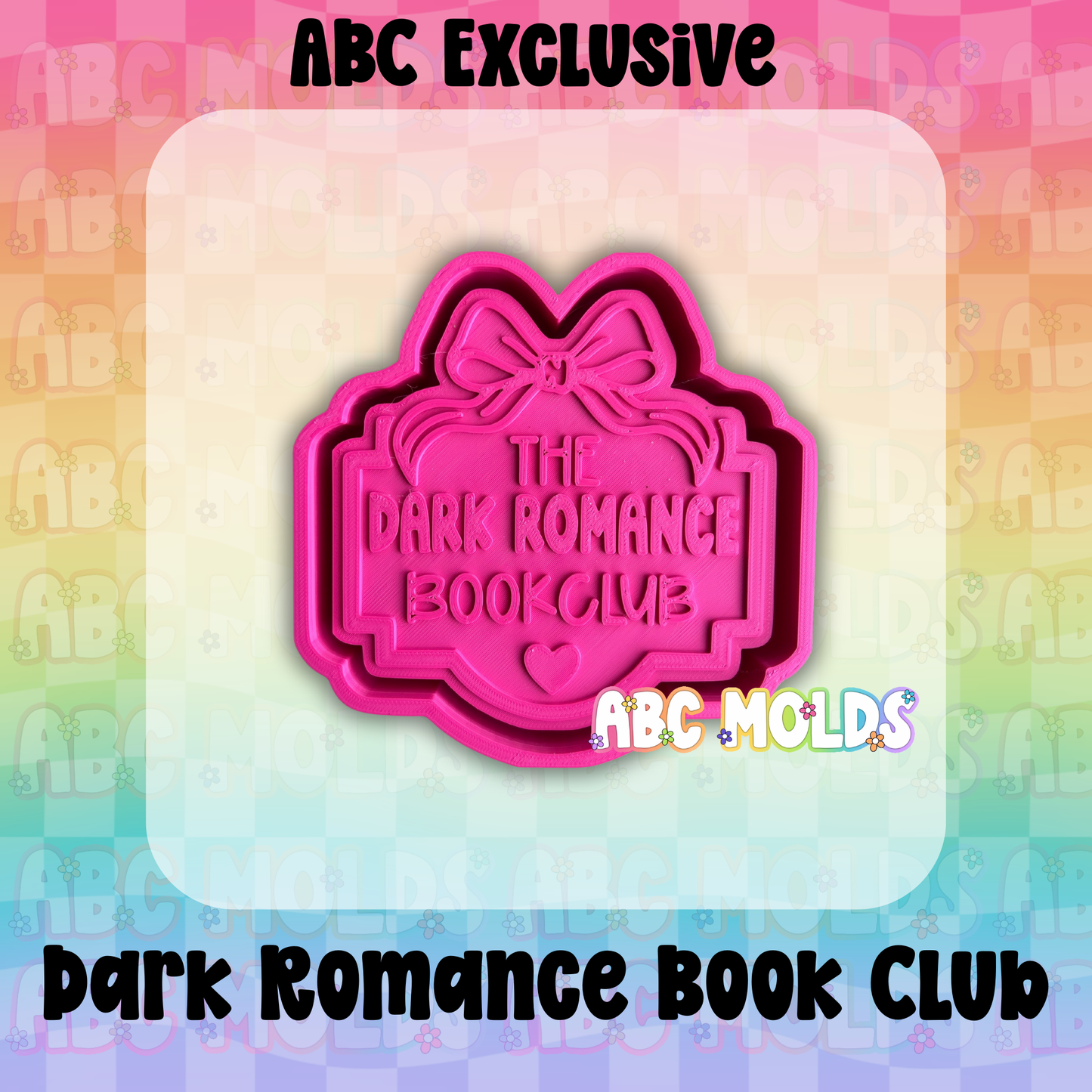 Dark Romance Book Club Silicone Mold