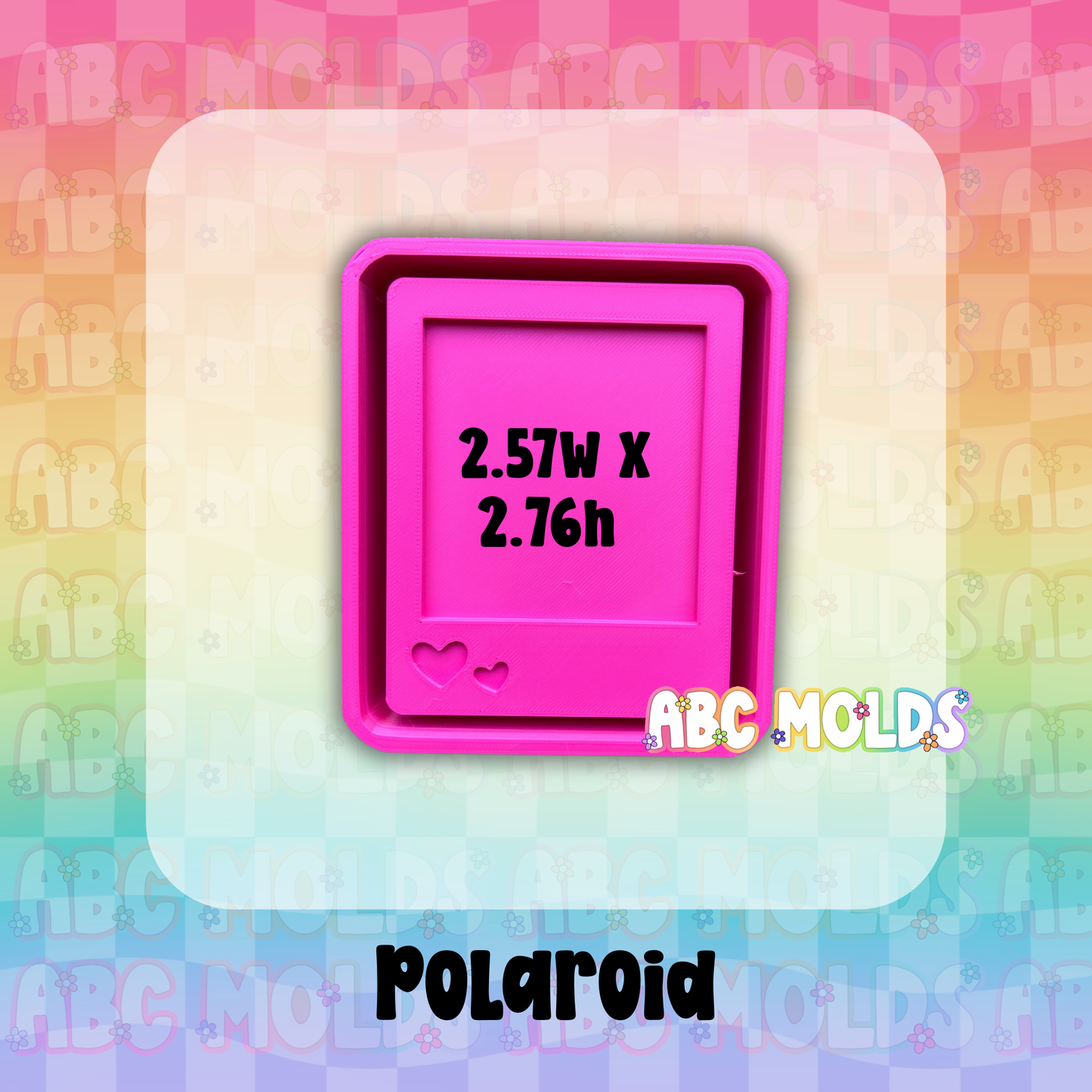 Polaroid Silicone Mold