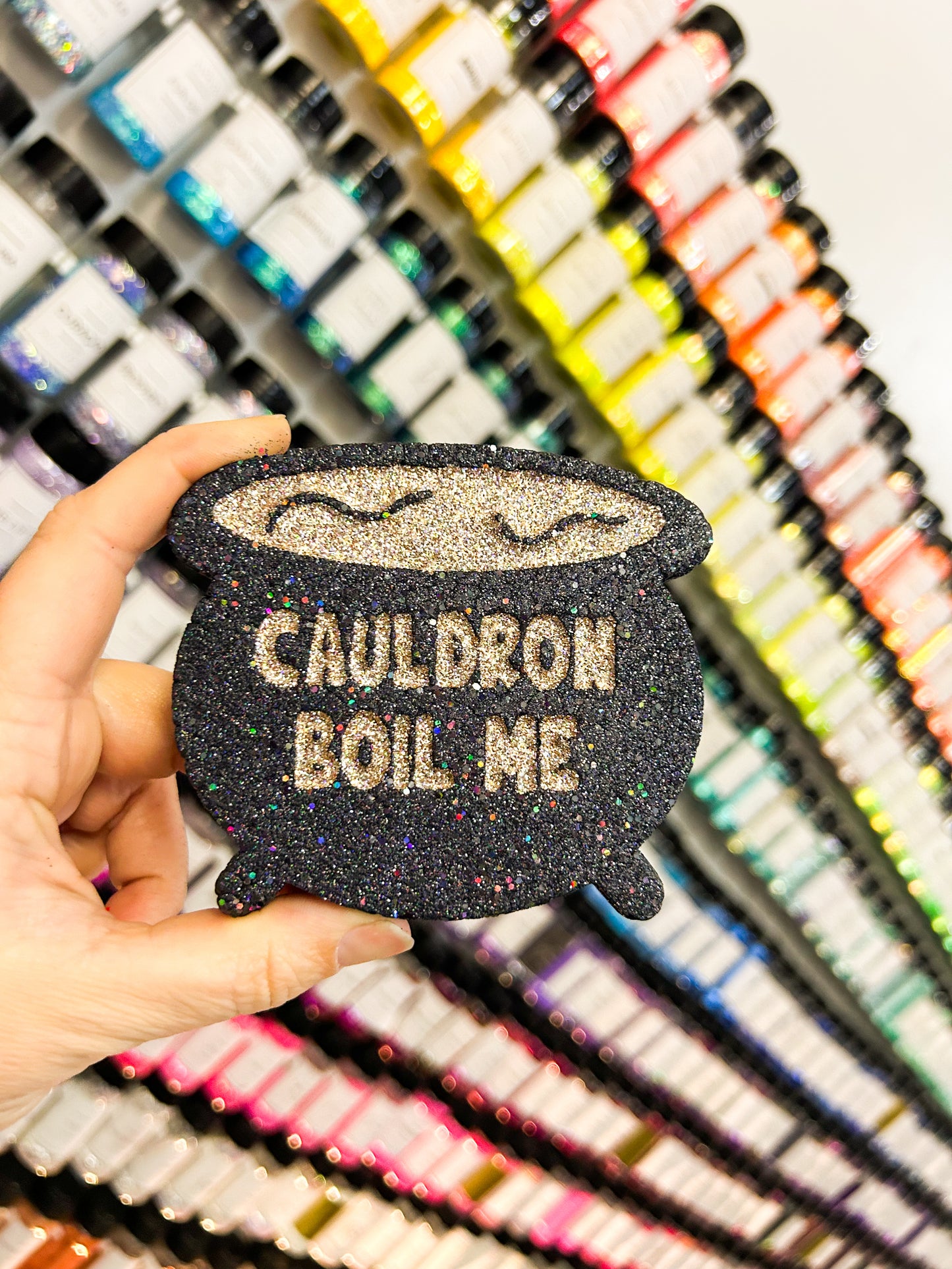 Cauldron Boil Me Silicone Freshie Mold