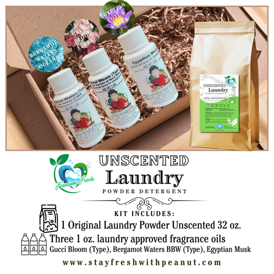 Laundry Powder Detergent Kit (ABC)