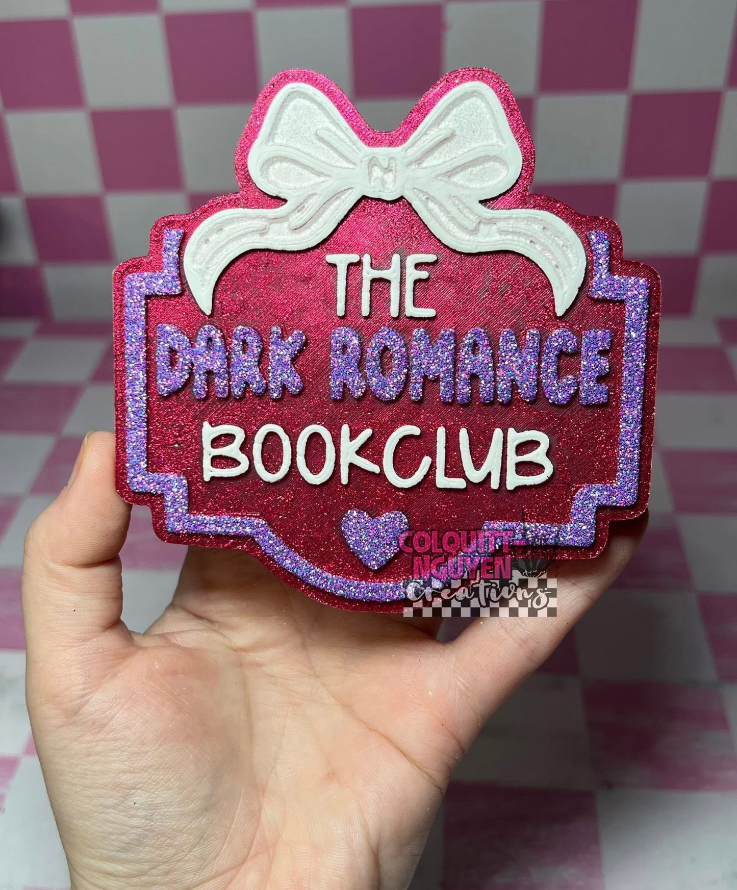 Dark Romance Book Club Silicone Freshie Mold