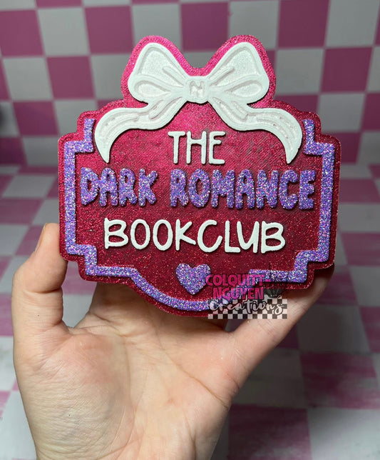 Dark Romance Book Club Silicone Mold