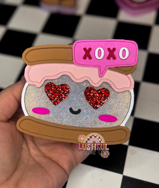 Valentines Smore Silicone Mold