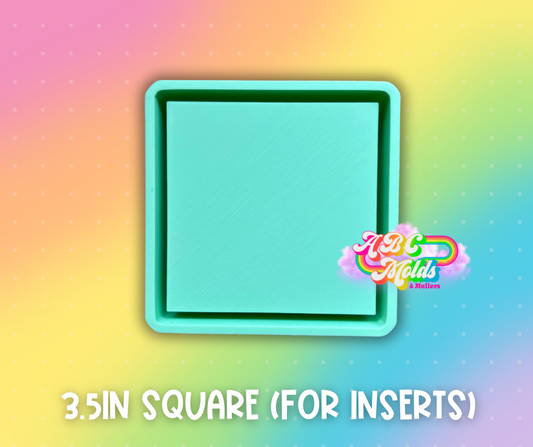 3.5in Square silicone mold