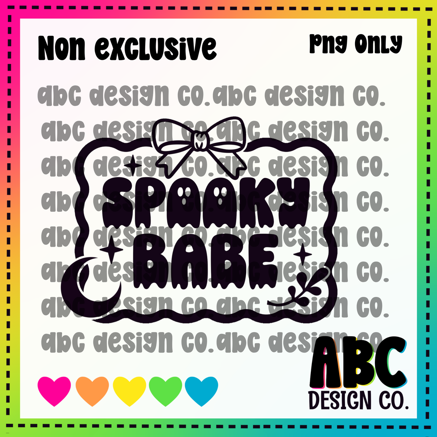 Spooky Babe PNG - NON Exclusive - digital download