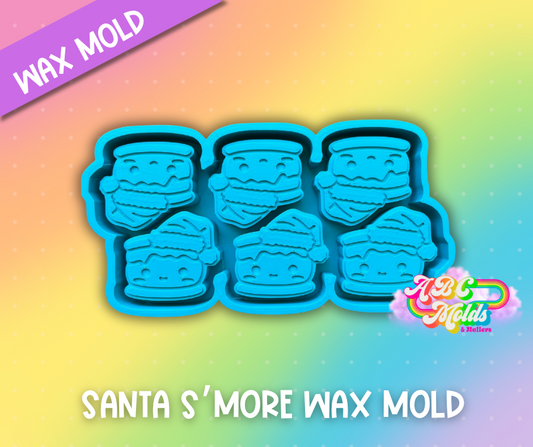 Santa S’more Wax Multi Cavity  Wax Silicone Mold