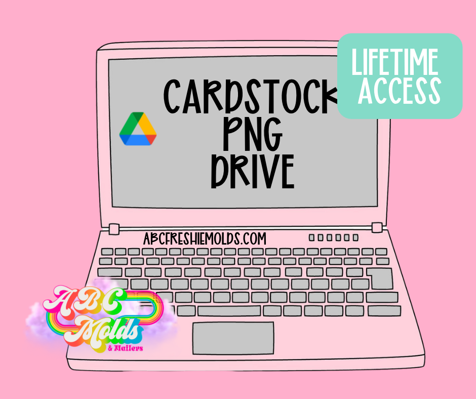 Lifetime Cardstock PNG Drive