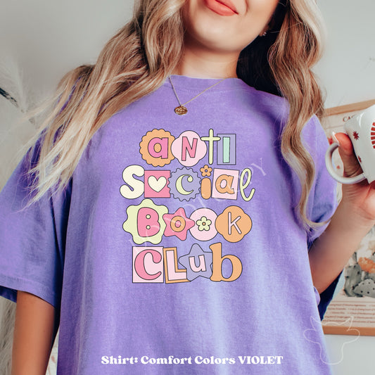 ANTI SOCIAL BOOK CLUB TEE