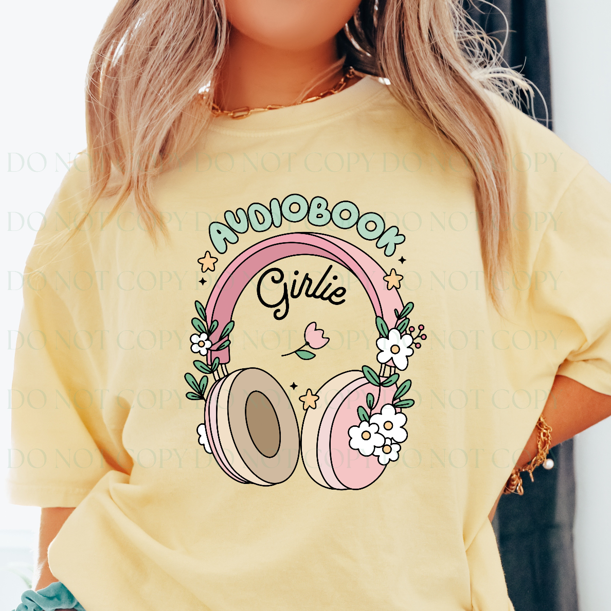 AUDIOBOOK GIRLIE TEE