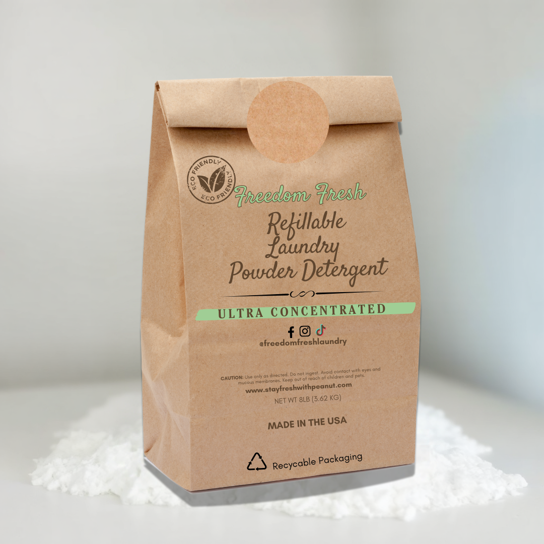 8 lb. Refillable Laundry Powder Detergent*