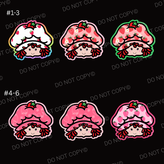 ABC Strawberry Short Cardstock - Shipped by Kaleidoscope Kreations