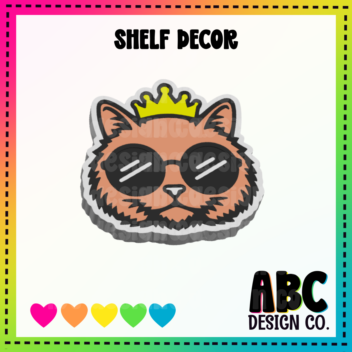 princess donut - Shelf Decor - 3mf - Digital Download