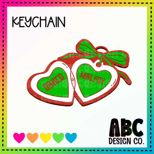 Draco Locket -  Key Chain - STL & 3mf - Digital Download
