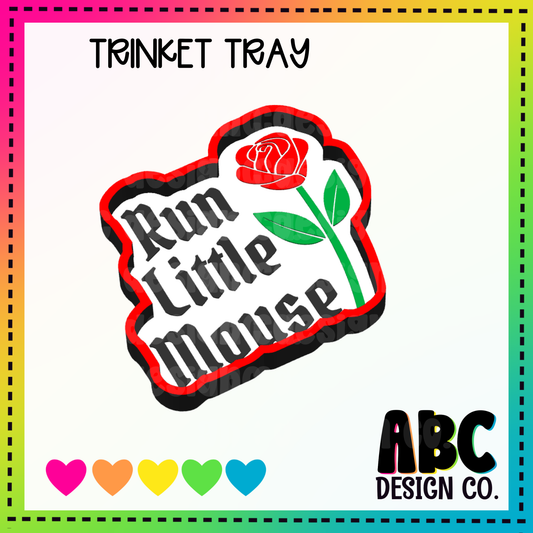 Little Mouse - Trinket Tray - STL & 3mf - Digital Download