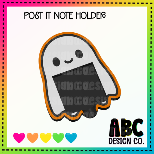 Ghost - Sticky Note Holder - 3mf & STL - Digital Download