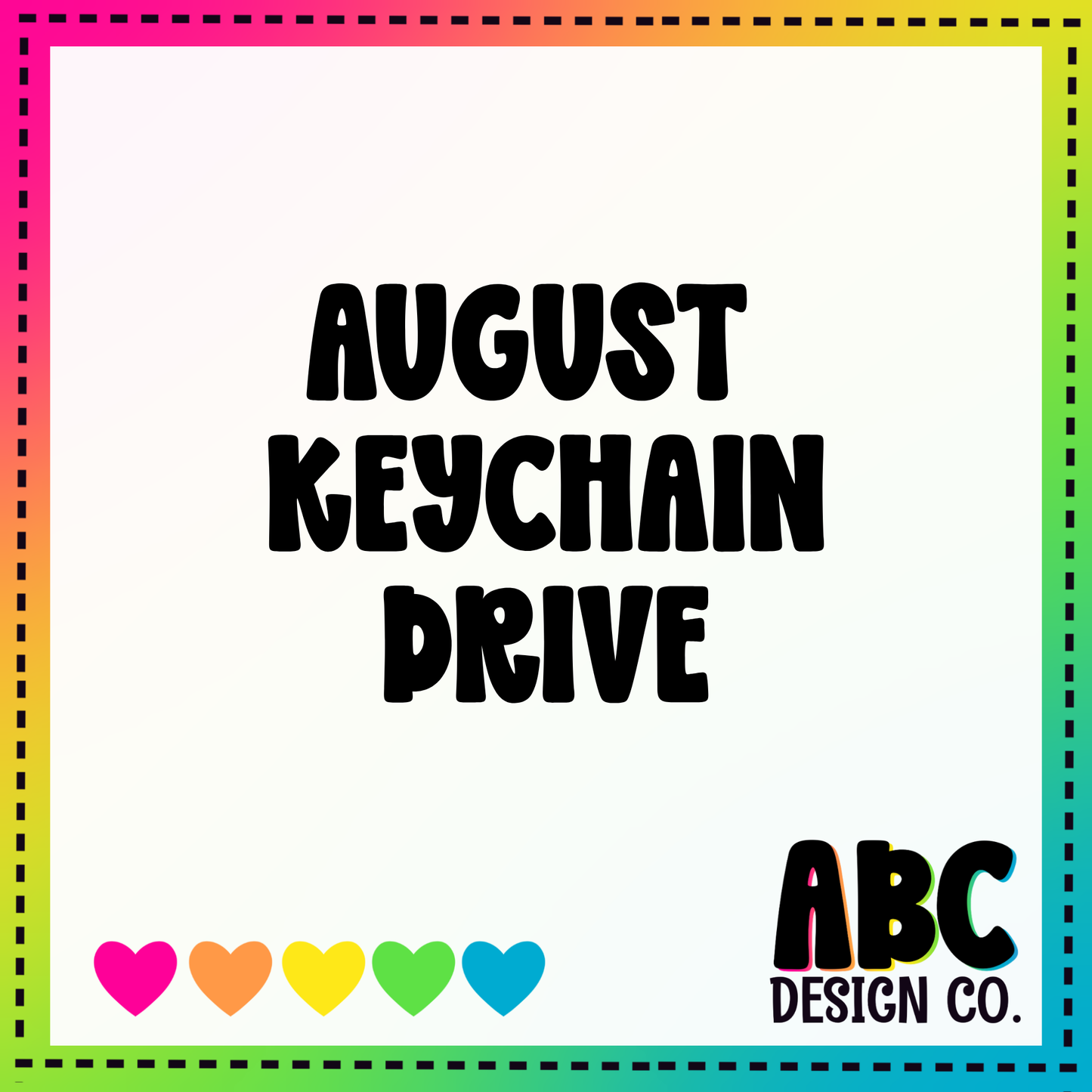 STL - August keychain Drive