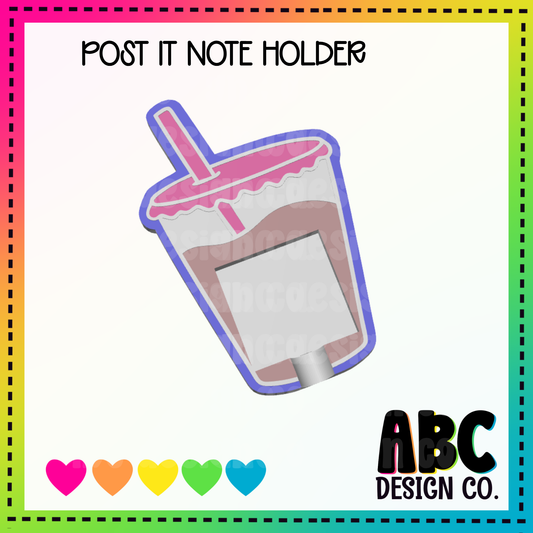 Cup - Sticky Note Holder - 3mf & STL - Digital Download - LARGE!
