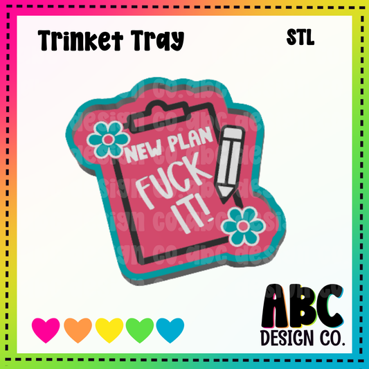 New Plan - Trinket Tray - STL & 3mf - Digital Download