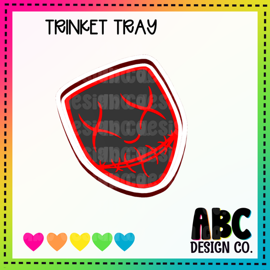 Mask - Trinket Tray - STL & 3mf - Digital Download
