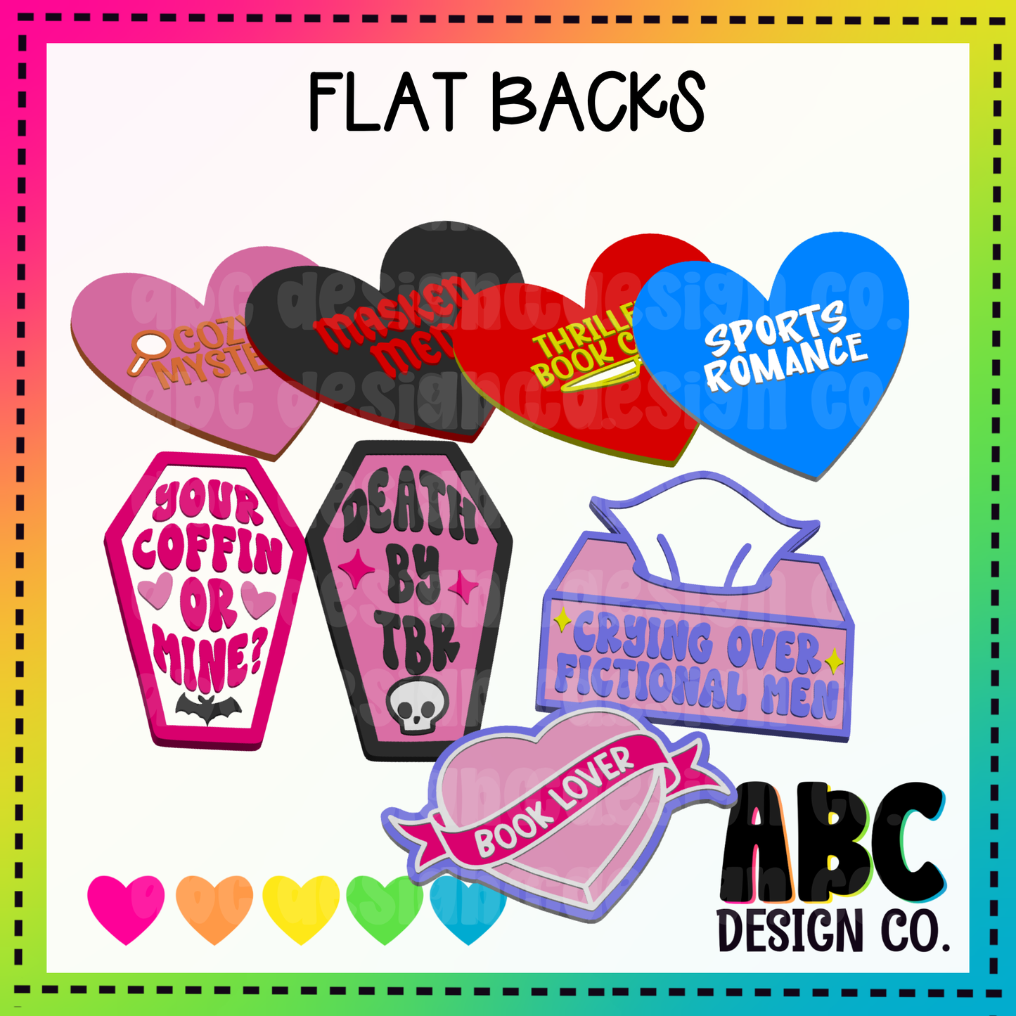 Flatback Bundle 5 - STL & 3mf - Digital Download