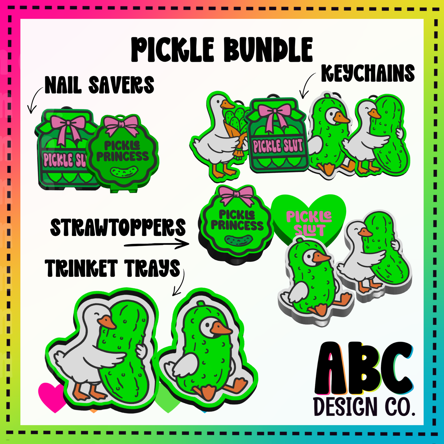 Pickle Bundle - .3mf Digital Download Bundle