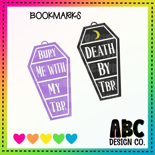 Coffin Bookmark Bundle of 2 .3mf only