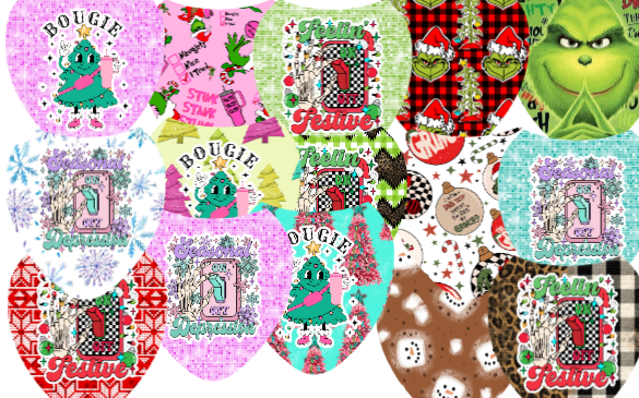 Christmas Light Bulb Cardstock -  Sold & Shipped By Simply Sienna