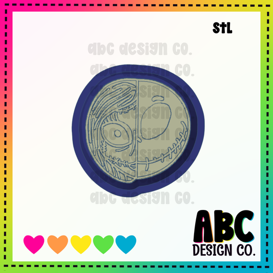 Jack Sally Head Duo STL - digital download