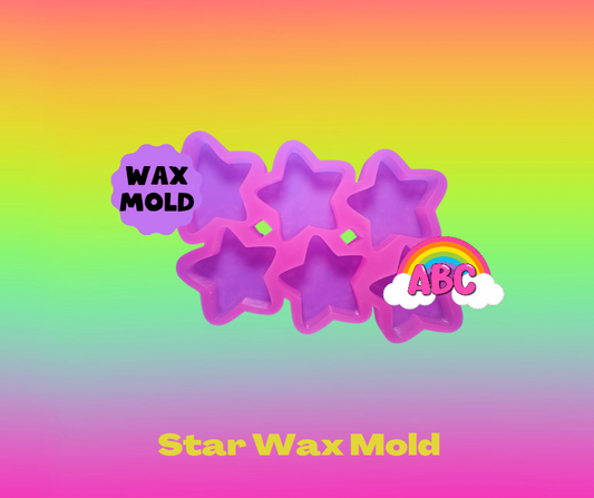 6 cavity star wax mold