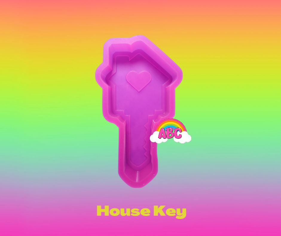 Full Size House Key silicone mold