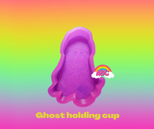 Ghost Holding Cup silicone mold