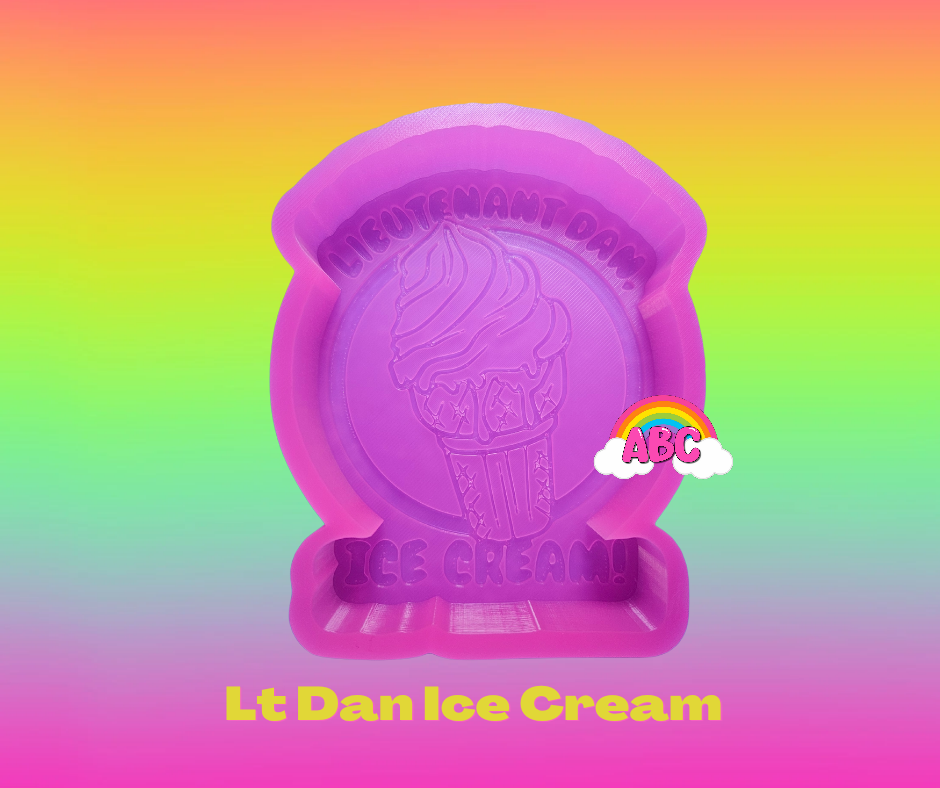 Lt. Dan Ice Cream silicone mold